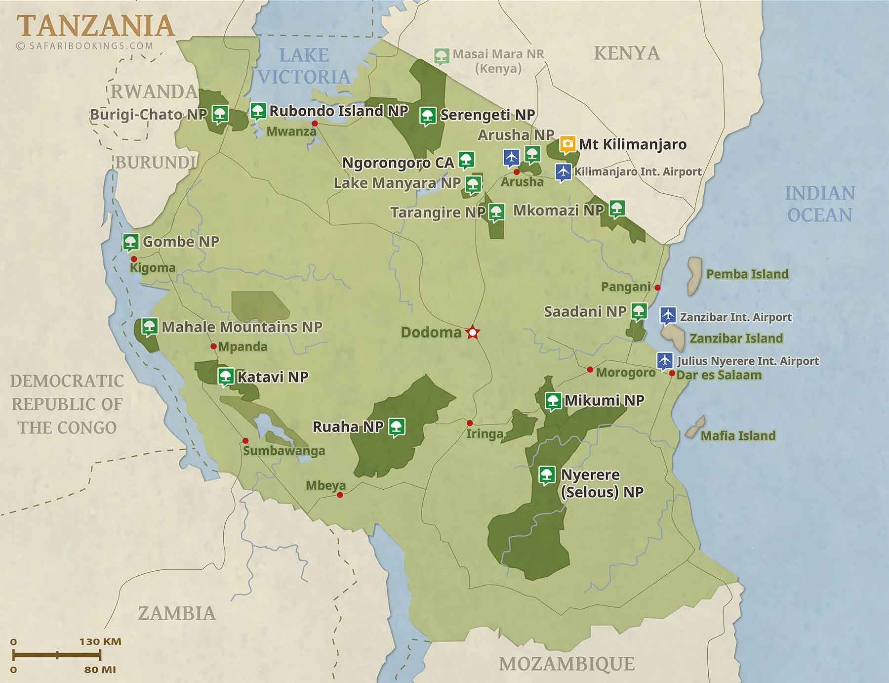 Tanzania_map_Guide_To_Tanzania