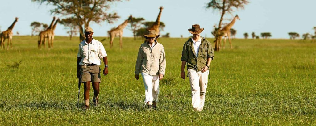walking safari in Tanzania