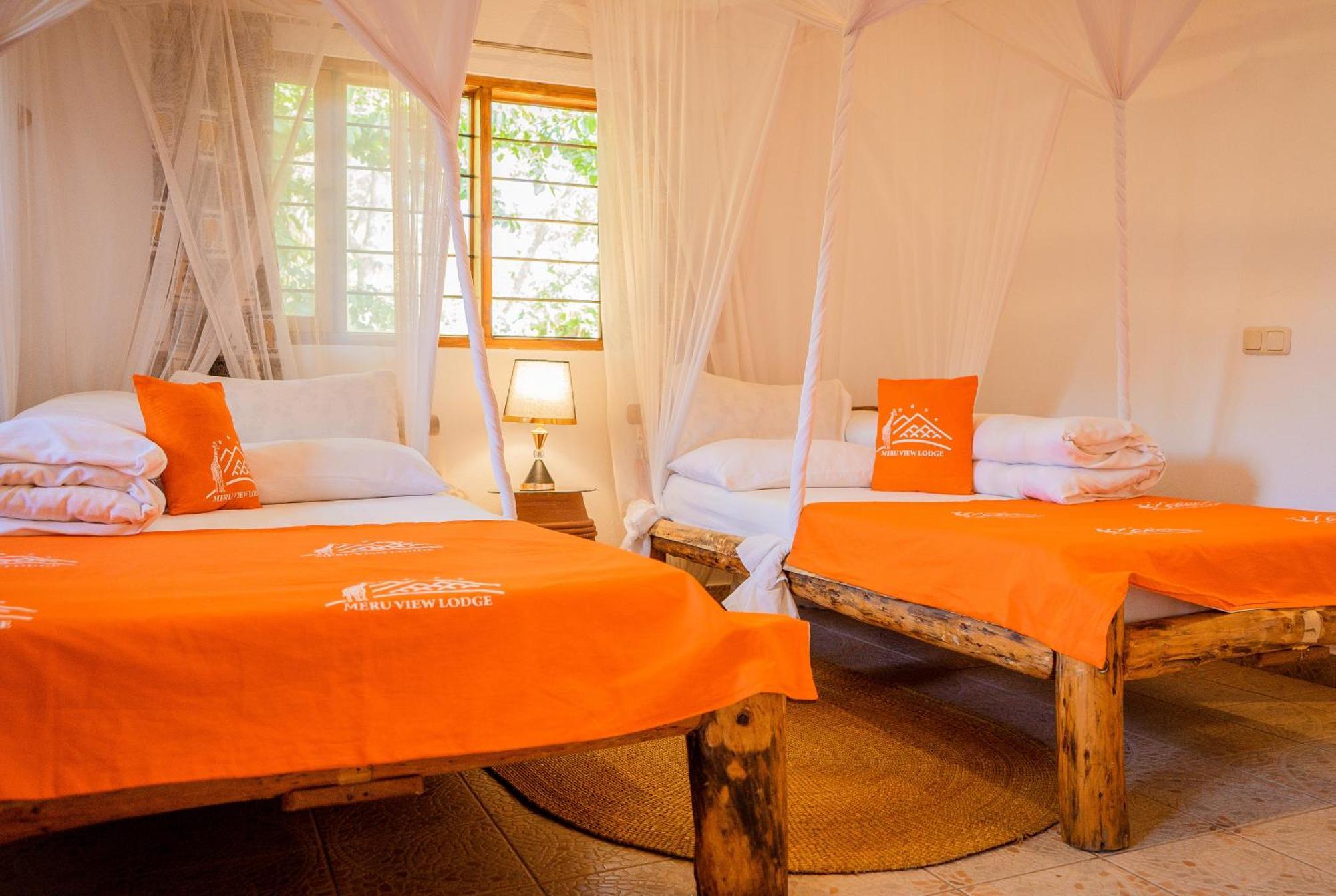 Meru View Lodge Twin Room