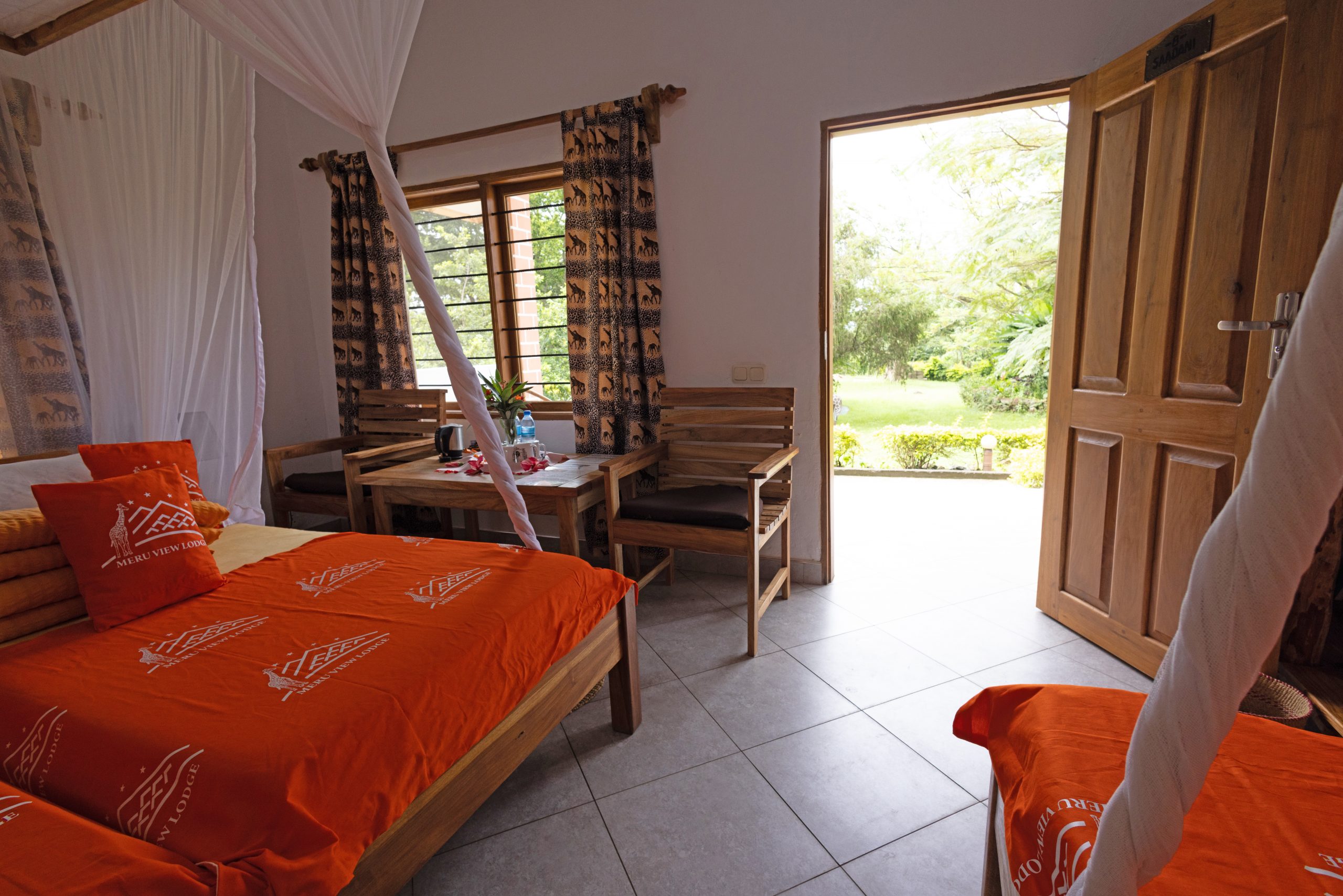 Meru View Lodge family room