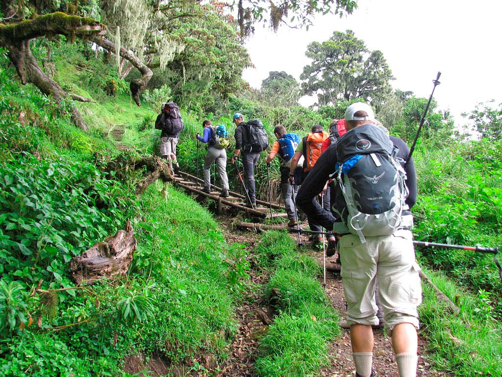 Mount Meru Climb Begins