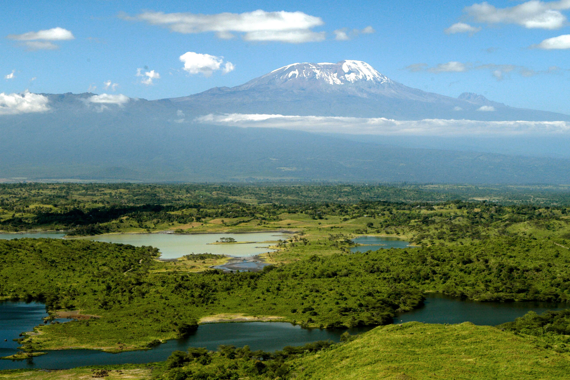 Arusha National Park view